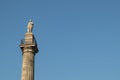 Greys Monument statue in Newcastle