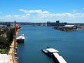 Newcastle Harbour, New South Wales, Australia Royalty Free Stock Photo