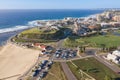 Newcastle - Nobby Beach Fort Scratchley Newcastle NSW Australia Royalty Free Stock Photo