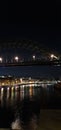 Newcastle quayside with bridges