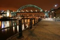 Newcastle - Tyne bridge Royalty Free Stock Photo