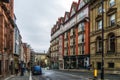 Newcastle Upon Tyne Dean Street Royalty Free Stock Photo