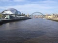 Newcastle upon Tyne, England, United Kingdom. The Sage Gateshead, a concert venue and also a centre for musical education Royalty Free Stock Photo