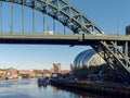 NEWCASTLE UPON TYNE, TYNE AND WEAR/UK - JANUARY 20 : View of the Royalty Free Stock Photo