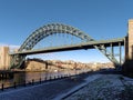 NEWCASTLE UPON TYNE, TYNE AND WEAR/UK - JANUARY 20 : View of the Royalty Free Stock Photo