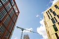 High-rise construction development in Newcastle city centre - The Helix