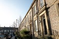 St Thomas Street Newcastle Terraced houses Royalty Free Stock Photo