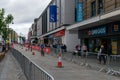 People taking part in the HSBC Let`s Ride free cycling festival that`s is held in Newcastle, UK