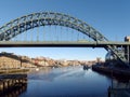 NEWCASTLE UPON TYNE, TYNE AND WEAR/UK - JANUARY 20 : View of the Royalty Free Stock Photo