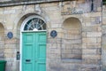 Door way and plaque to the Guildhall, Newcastle. The Guildhall is an important civic building in Newcastle upon Tyne.