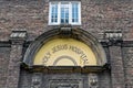 National Trust Holy Jesus Hospital, Newcastle city centre. One of only two intact 17th century brick buildings that survive