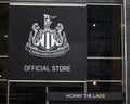 Newcastle United FC Official Store Royalty Free Stock Photo