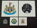 Newcastle united football club badges