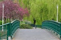 Newer bridge in Morarilor Park