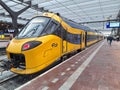 The newest dutch ICNG intercity train at Rotterdam Central Station