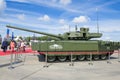 The newest Russian tank `Armata` T-14 Royalty Free Stock Photo