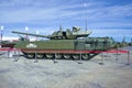 Newest Russian tank `Armata` T-14 - participant Royalty Free Stock Photo
