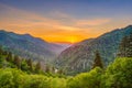Newfound Gap Smoky Mountains Royalty Free Stock Photo