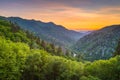 Newfound Gap Smoky Mountains Royalty Free Stock Photo