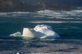 Newfoundland coastal iceberg Royalty Free Stock Photo