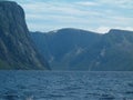 Newfoundland Fjord Royalty Free Stock Photo