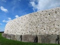 The Newgrange stone age Passage Tomb in IRELAND Royalty Free Stock Photo