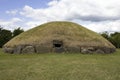 Newgrange and Knowth - stone age sites Royalty Free Stock Photo