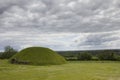 Newgrange and Knowth - stone age sites Royalty Free Stock Photo