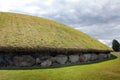 Newgrange and Knowth - stone age sites Royalty Free Stock Photo