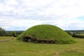 Newgrange and Knowth - stone age sites Royalty Free Stock Photo