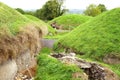 Newgrange megalithic passage tomb mounds