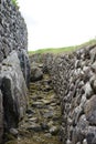 Newgrange megalithic passage tomb outer wall