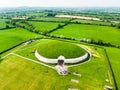 Newgrange, a prehistoric monument built during the Neolithic period, located in County Meath, Ireland. UNESCO World Heritage Site Royalty Free Stock Photo