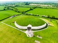 Newgrange, a prehistoric monument built during the Neolithic period, located in County Meath, Ireland. UNESCO World Heritage Site Royalty Free Stock Photo