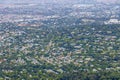 Newlands and Claremont, Cape Town panorama from above