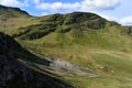 Knott End viewed across Yewthwaite mining spoil heaps