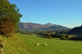 Newlands Valley to Skiddaw Lake District Cumbria UK 