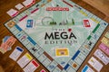 Newley released Mega Edition Monopoly. New twist on classic fast-dealing property trading board game Hasbro games.