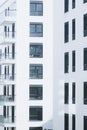Newly built apartment buildings, architecture and residential real estate Royalty Free Stock Photo