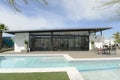 Apartments fitness center and pool in Hermosillo, Mexico