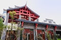 Newly built archaised building,Chengdu,China Royalty Free Stock Photo