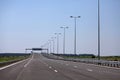 Newly built highway Royalty Free Stock Photo