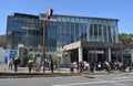 Newly-built JR Harajuku Station in Tokyo