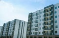 New apartment buildings under construction Royalty Free Stock Photo