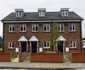 Newly built terraced homes
