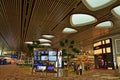 Newly completed Terminal four 4 of Changi Airport Singapore