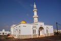 A newly constructed mosque in the Oman Royalty Free Stock Photo