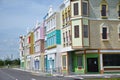 Newly developed colorful shop house at Kampar Perak