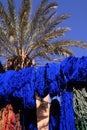 Newly dyed wool Marrakesh