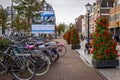 Newly made streets in The Hague city